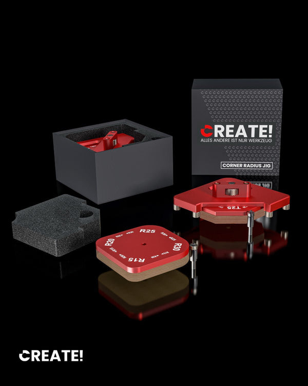 cCopy - Corner Radius Jig - Frässchablone - CREATE!