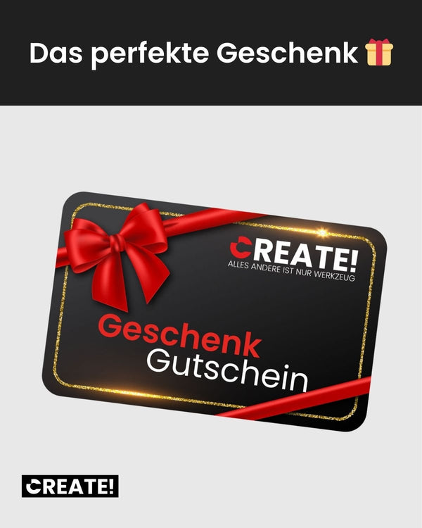 Gutschein - CREATE!