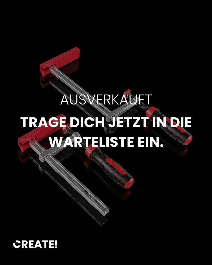 cFix-Classic - Schraubzwinge 2er-Set (T-Nut Zwinge)