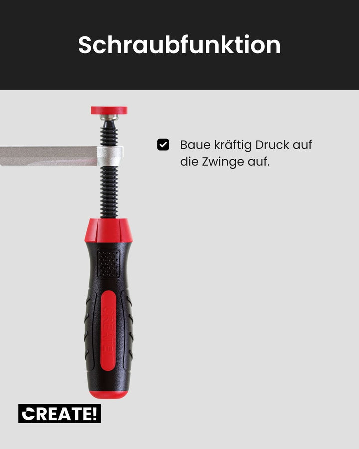 cFix-Classic - Schraubzwinge 2er-Set (T-Nut Zwinge)