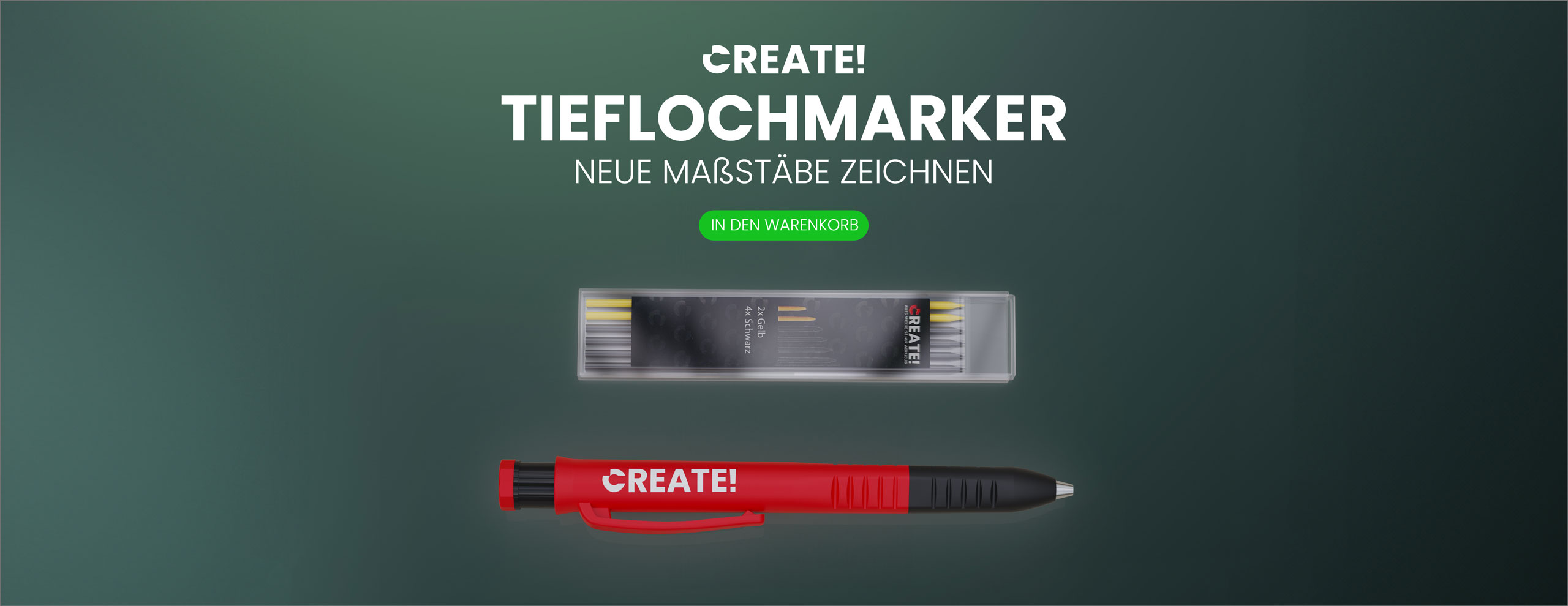 Tieflochmarker