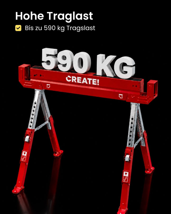 Arbeitsbock 2er-Set - Sägebock - cRack