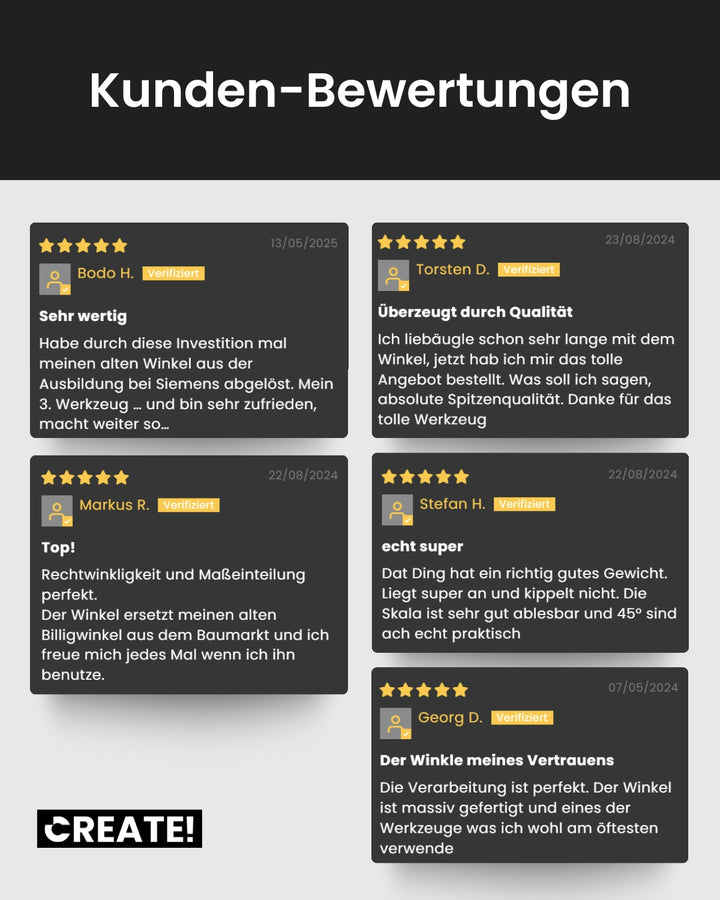 cAngle - Anschlagwinkel 150 mm