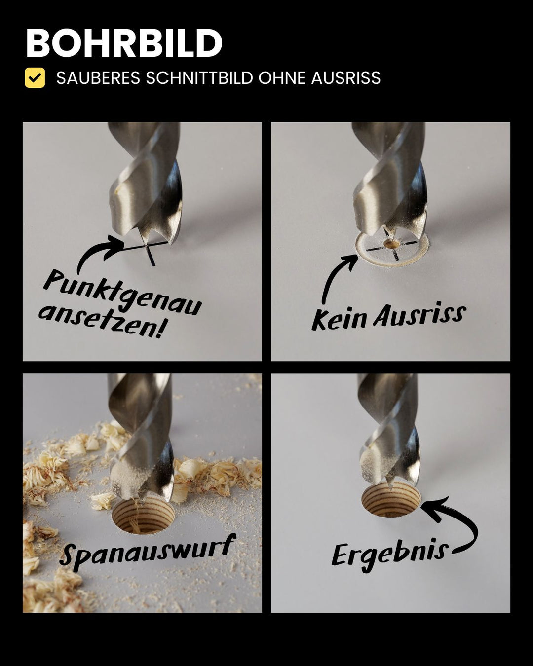 cDrill - 25-teiliges Bohrerset