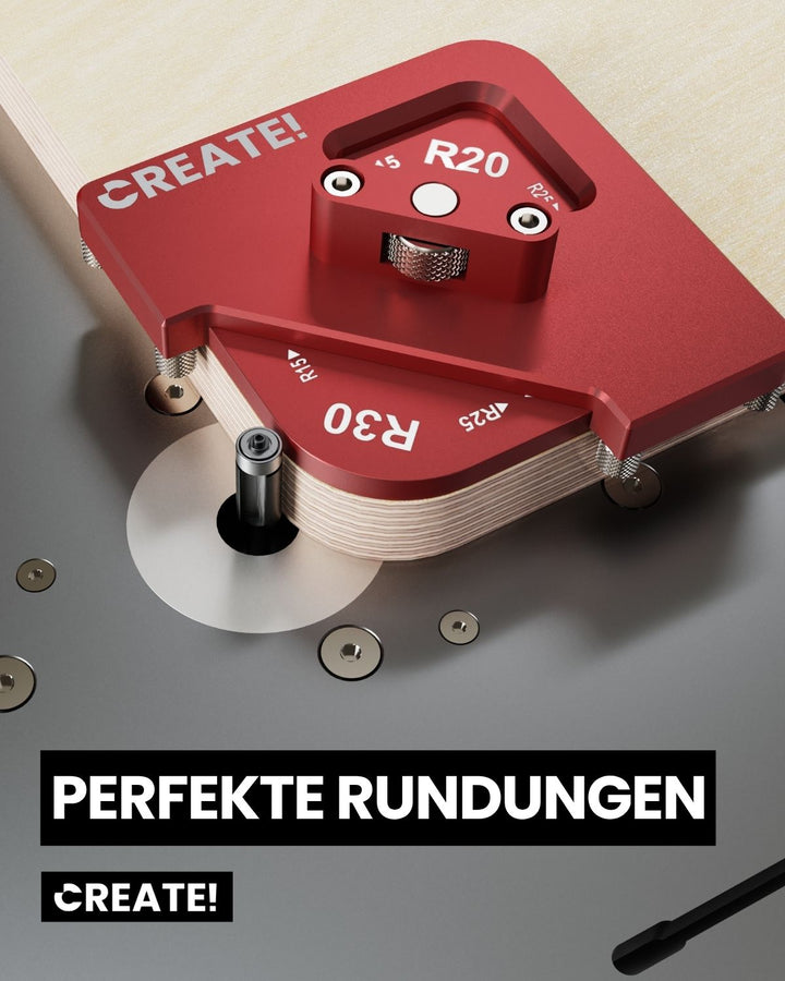 Corner Radius Jig - Frässchablone - cCopy