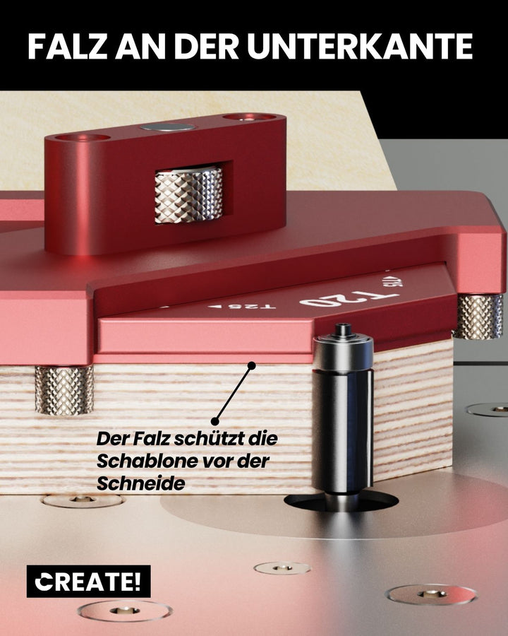 Corner Radius Jig - Frässchablone - cCopy