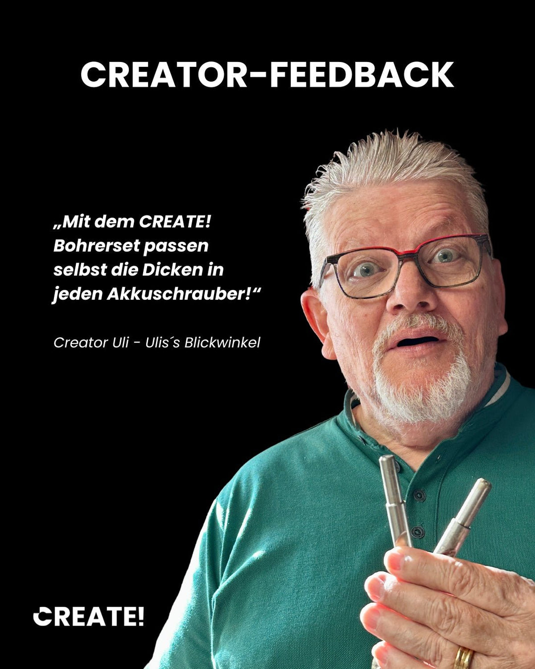 cDrill - 25 - teiliges Bohrerset - CREATE!