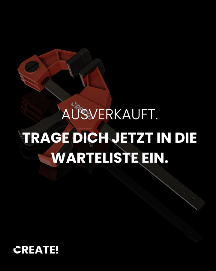 Einhandzwinge 600 mm - 230 kg - cFix