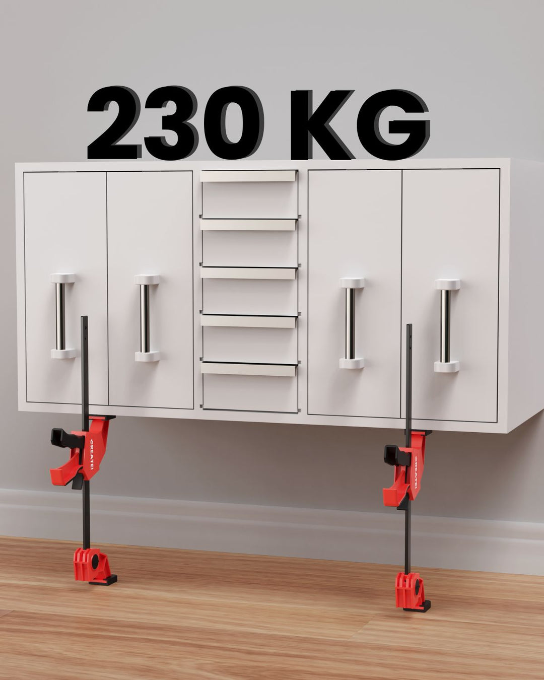 Einhandzwinge 900 mm - 230 kg - cFix