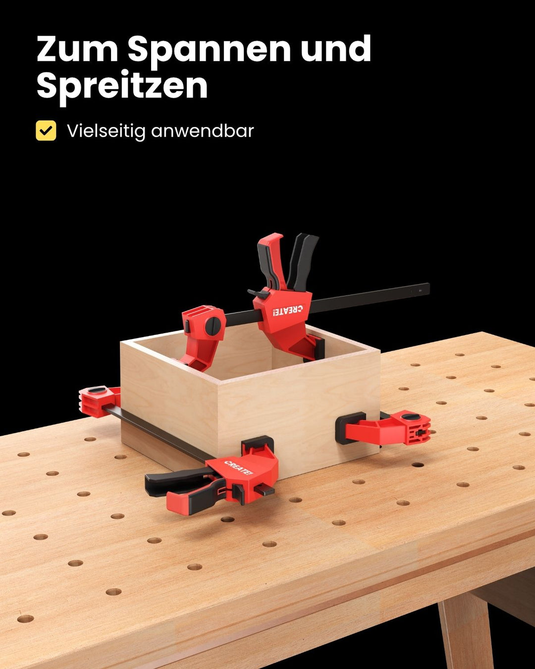 Einhandzwinge 900 mm - 230 kg - cFix
