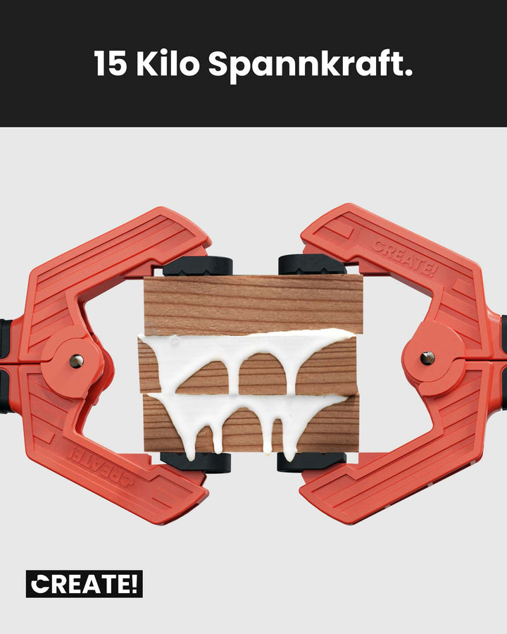cClamp Klemmzwingen 5er-Set