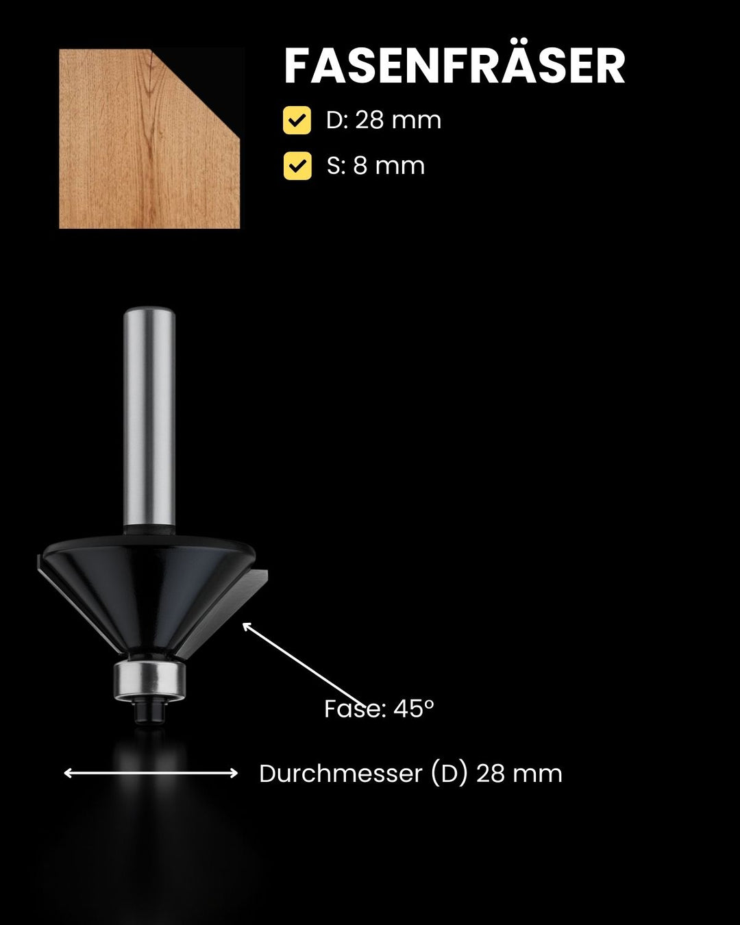 cMill - 12-teiliges Fräserset