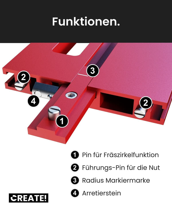 Frässchablone 800 mm - cEdge – Bild 9