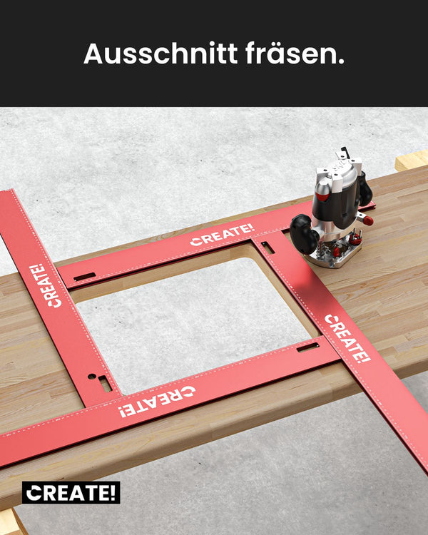 Frässchablone 800 mm - cEdge – Bild 3