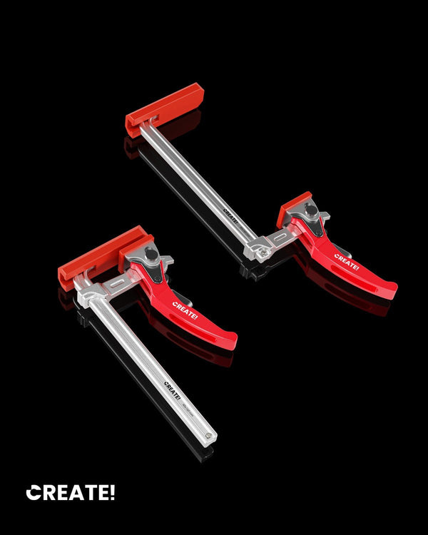 cFix - Click - Hebelzwinge 2er - Set (T - Nut Zwinge) - CREATE!