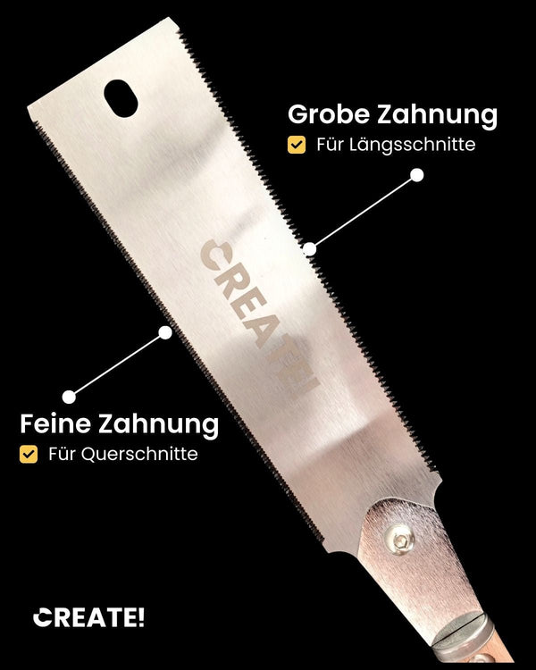 Ryoba Zahnung Detail