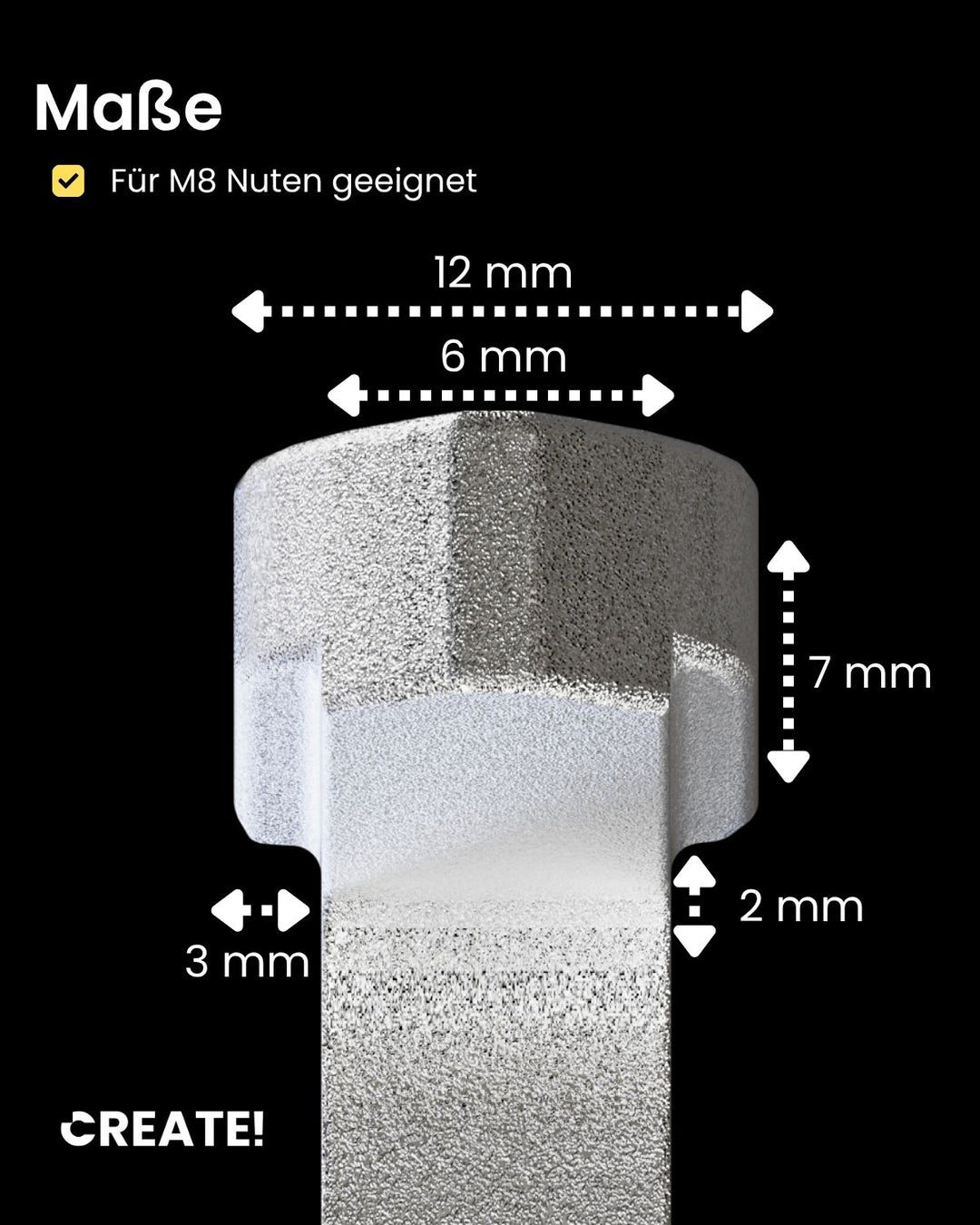 Hebelzwinge 2er-Set (T-Nut Zwinge) - cFix-Click