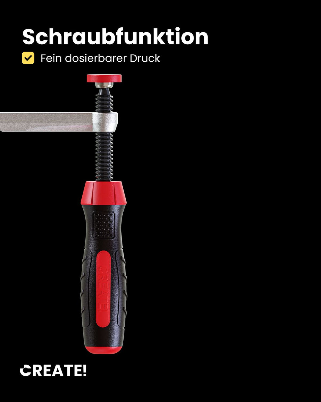 cFix-Classic - Schraubzwinge 2er-Set (T-Nut Zwinge)