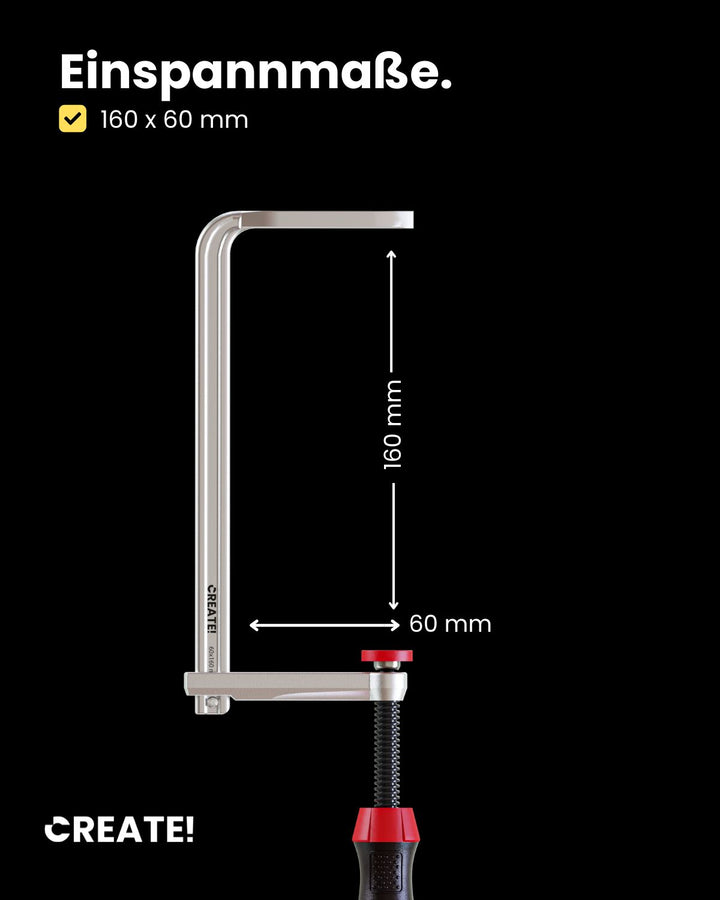 cFix-Classic - Schraubzwinge 2er-Set (T-Nut Zwinge)