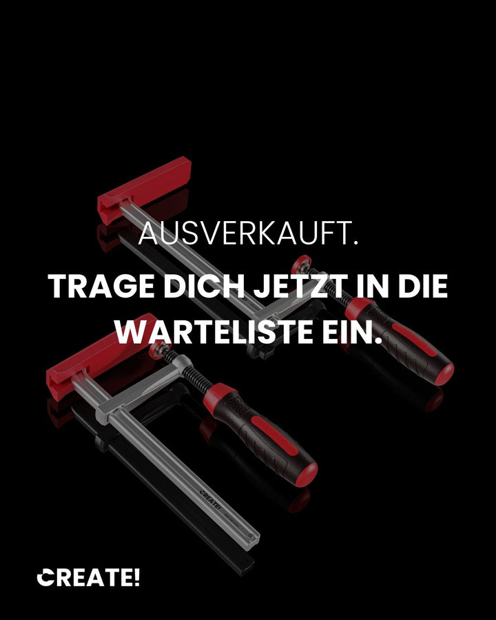 cFix-Classic - Schraubzwinge 2er-Set (T-Nut Zwinge)