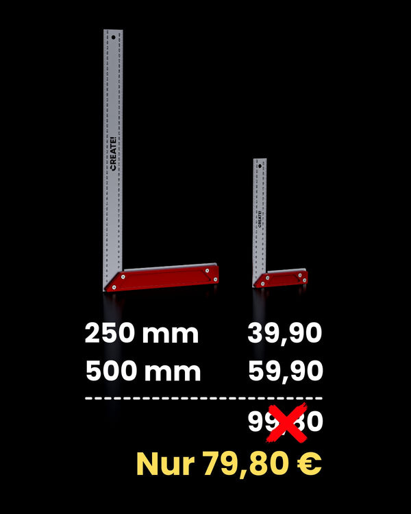 Anschlagwinkel Stahl 250 mm - cAngle – Bild 2