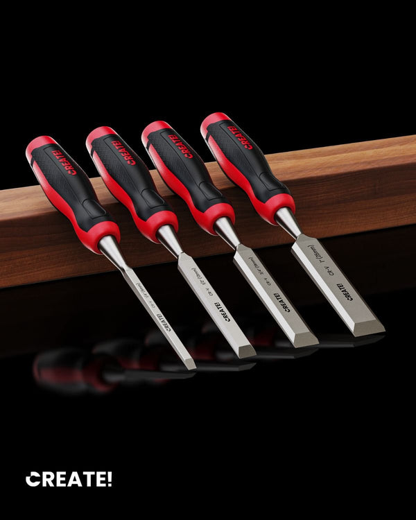 cChisel - Stemmeisen Set - Stechbeitel - CREATE!