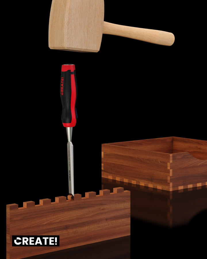 cChisel - Stemmeisen Set - Stechbeitel - CREATE!