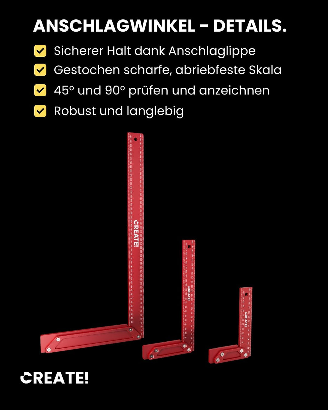 cAngle - Anschlagwinkel - Sparset